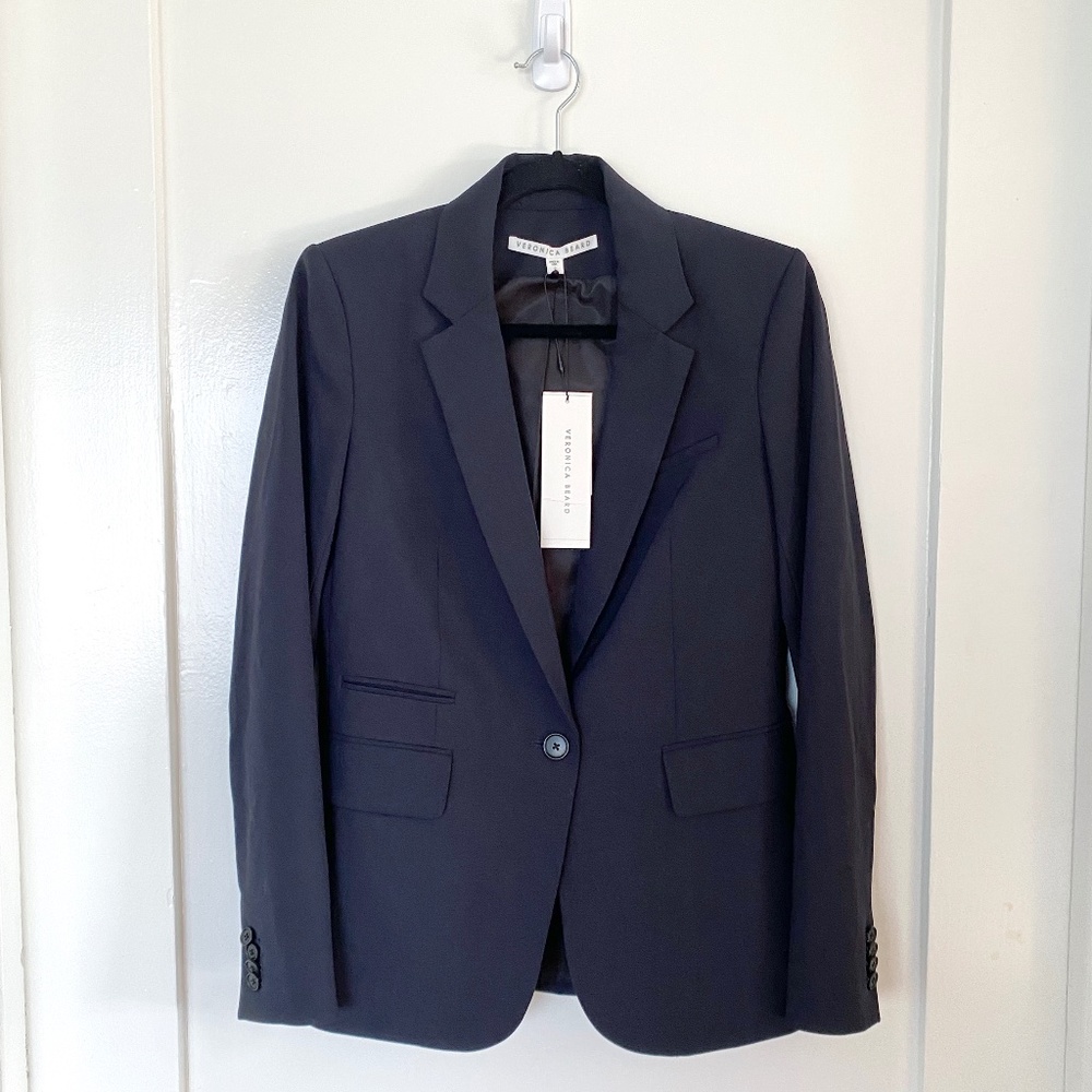 Veronica Beard CLASSIC DICKEY JACKET Navy
